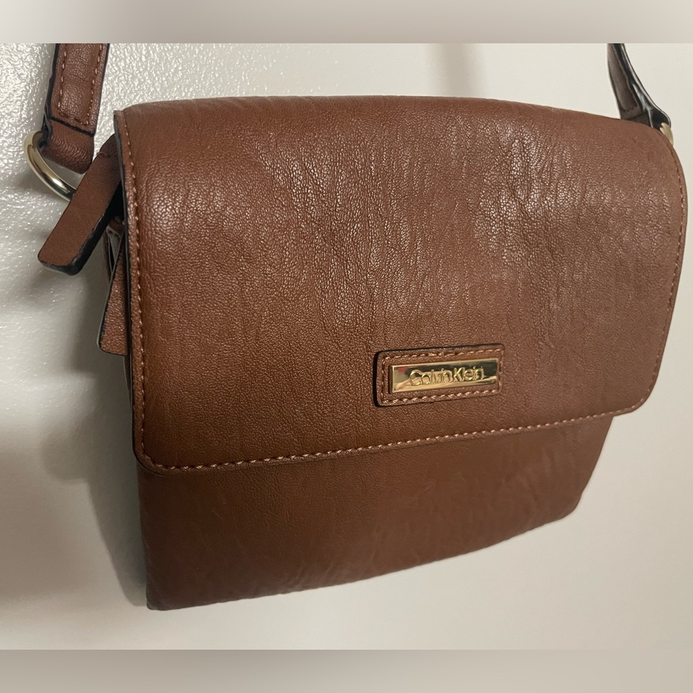 Brown CK Crossbody Bag